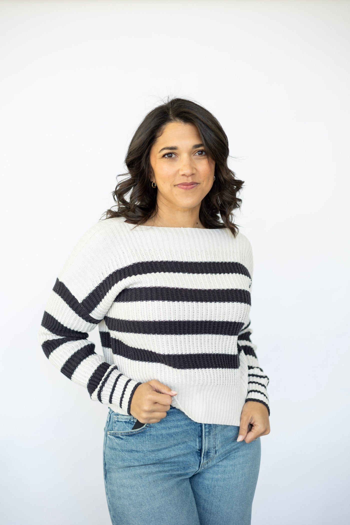 Olivia Stripe Sweater