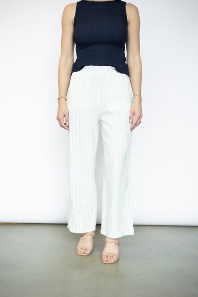 Women's striped flowy pants