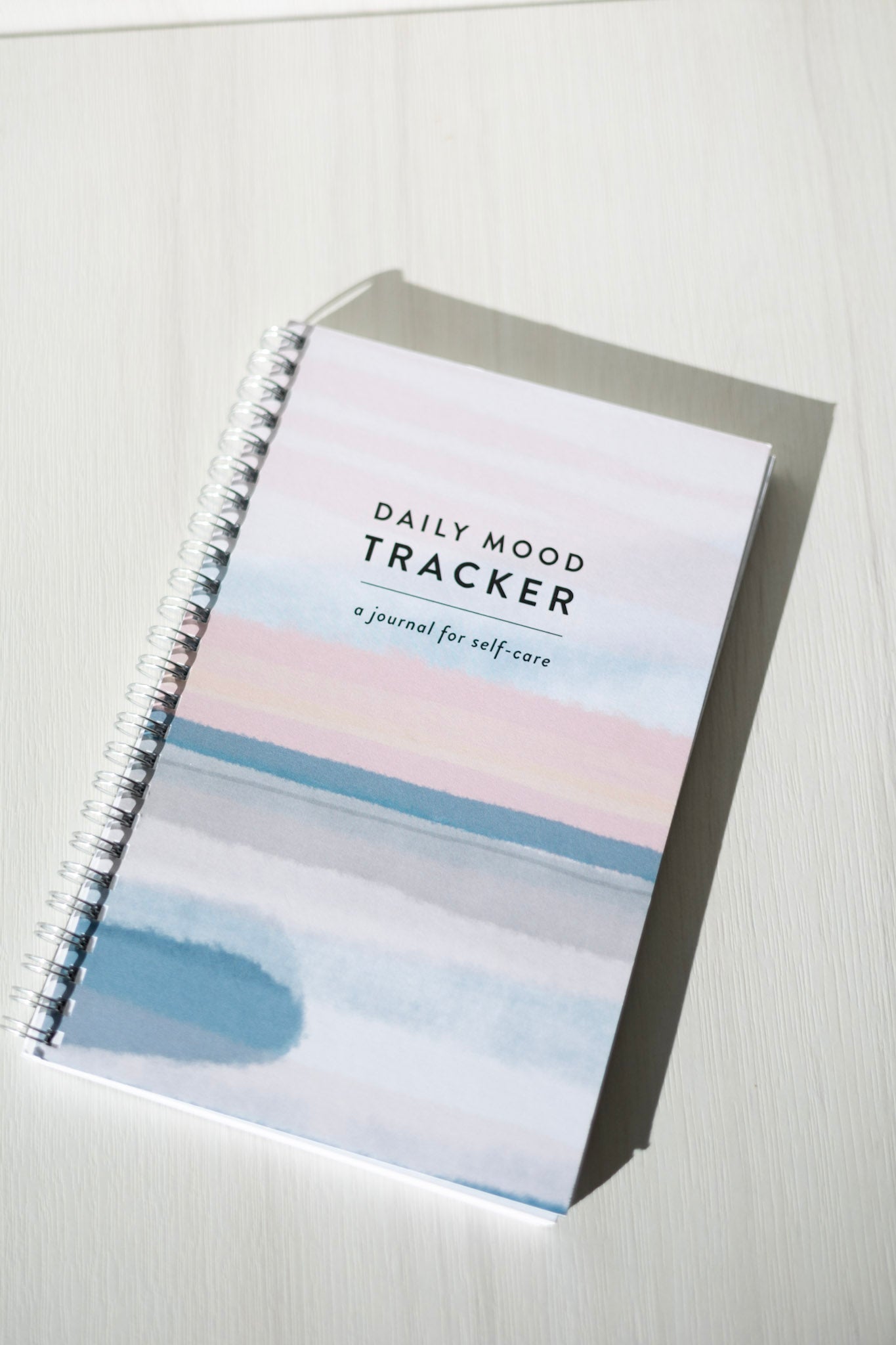 Spiral Daily Mood Notebook