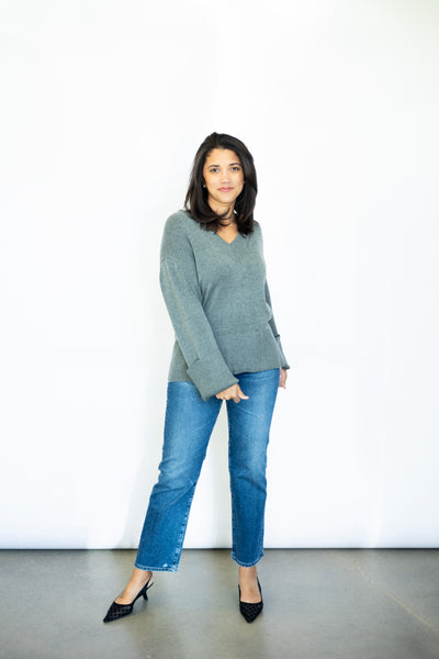 Asclepias V Neck Sweater