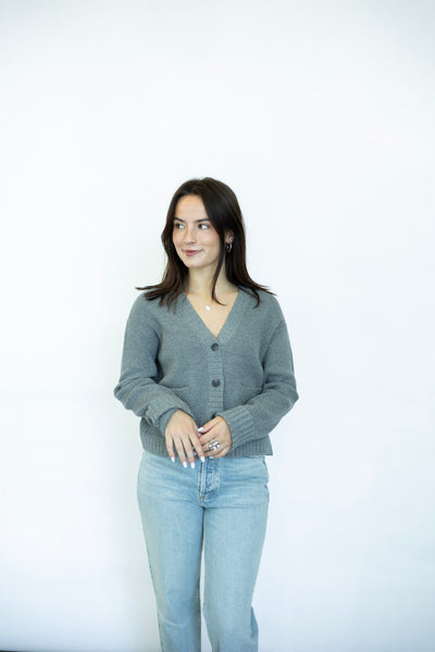 Grey everyday cardigan
