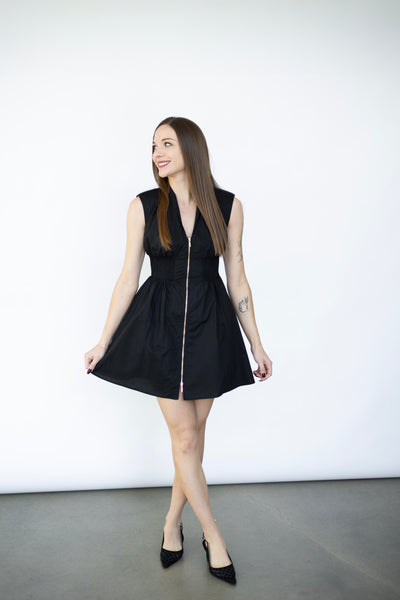 Women's little black dress