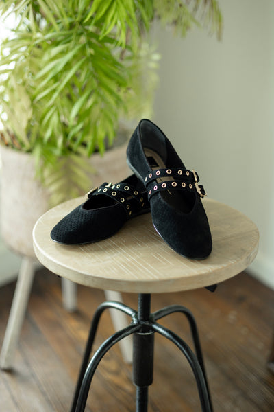 Baylee Grommet Ballet Flats
