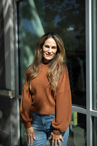 On a Stroll Dolman Sleeve Top