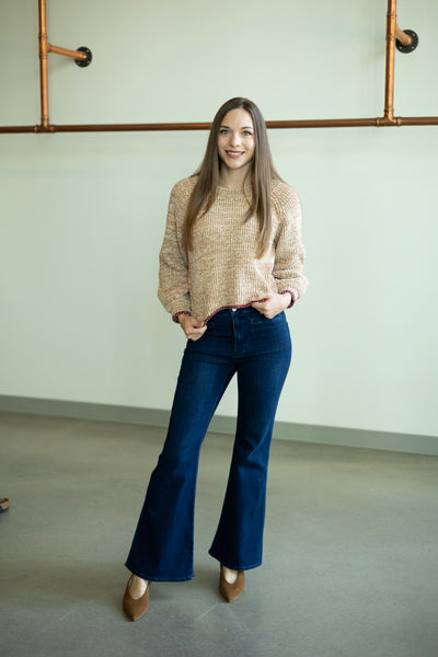 Knitted Long Sleeve Sweater