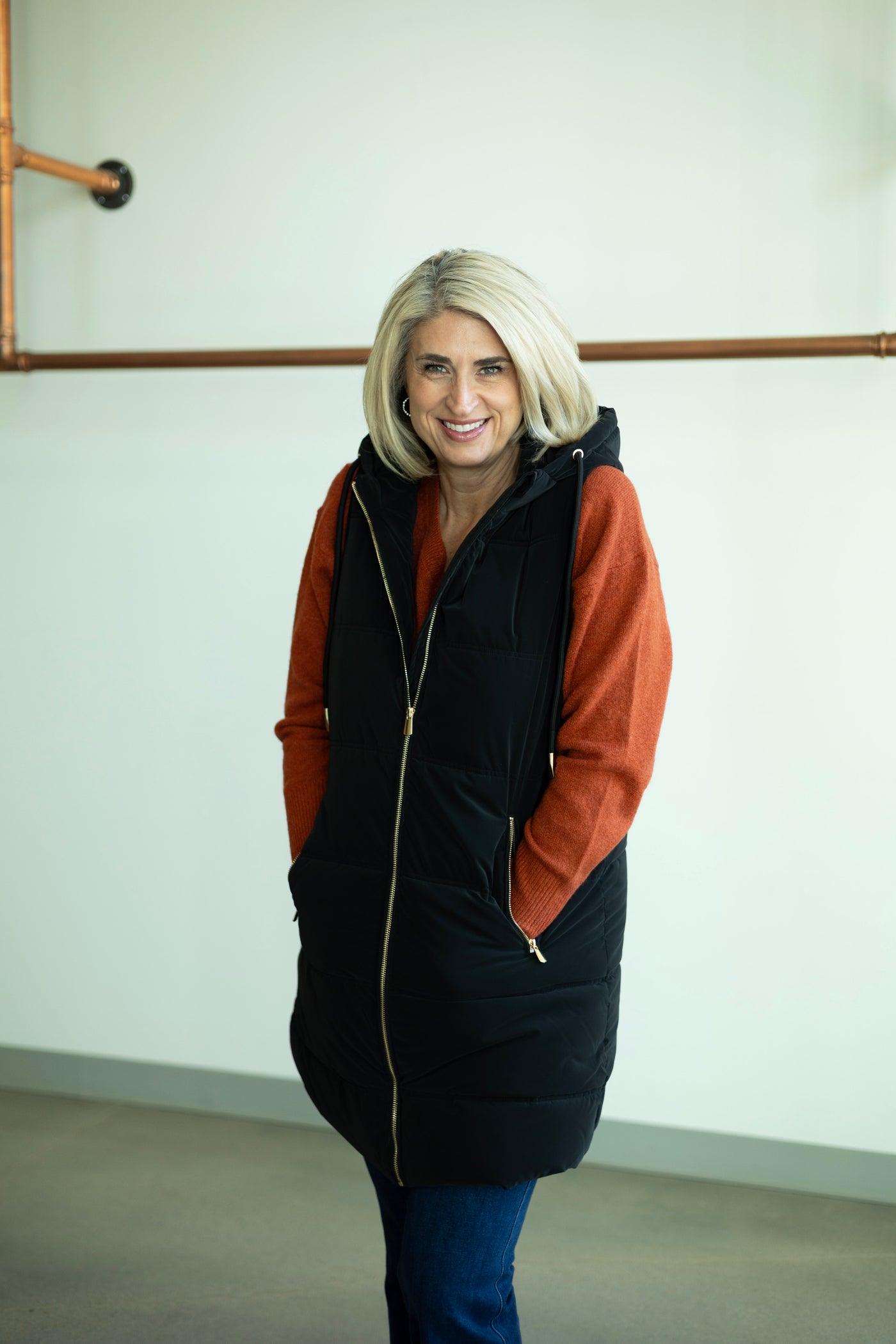 Hooded Puffer Vest