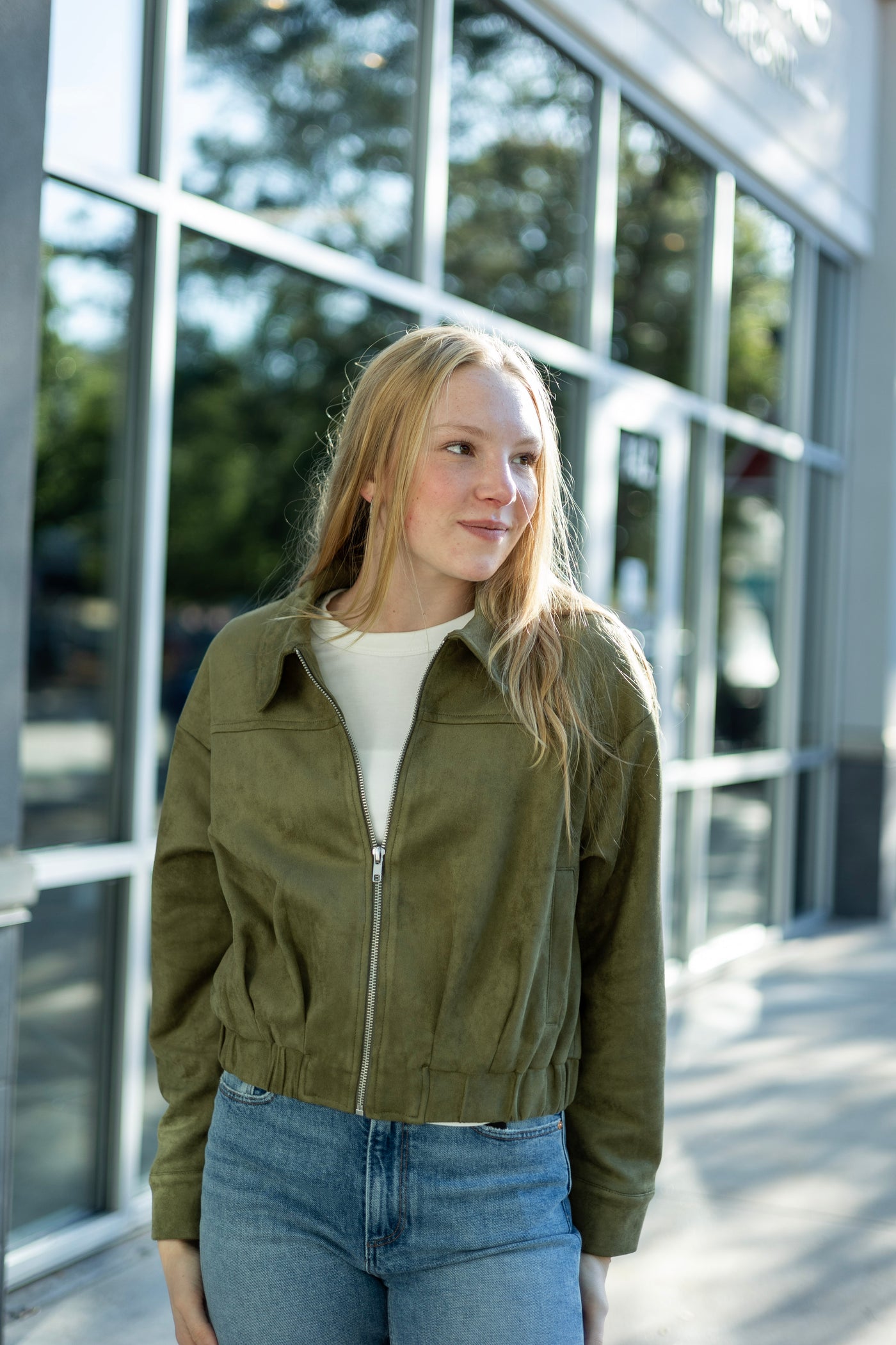 Tuscany Faux Suede Jacket