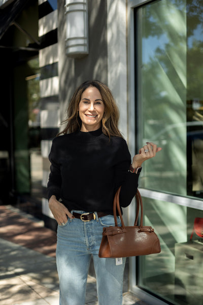 Ultra Soft Mock Neck Sweater