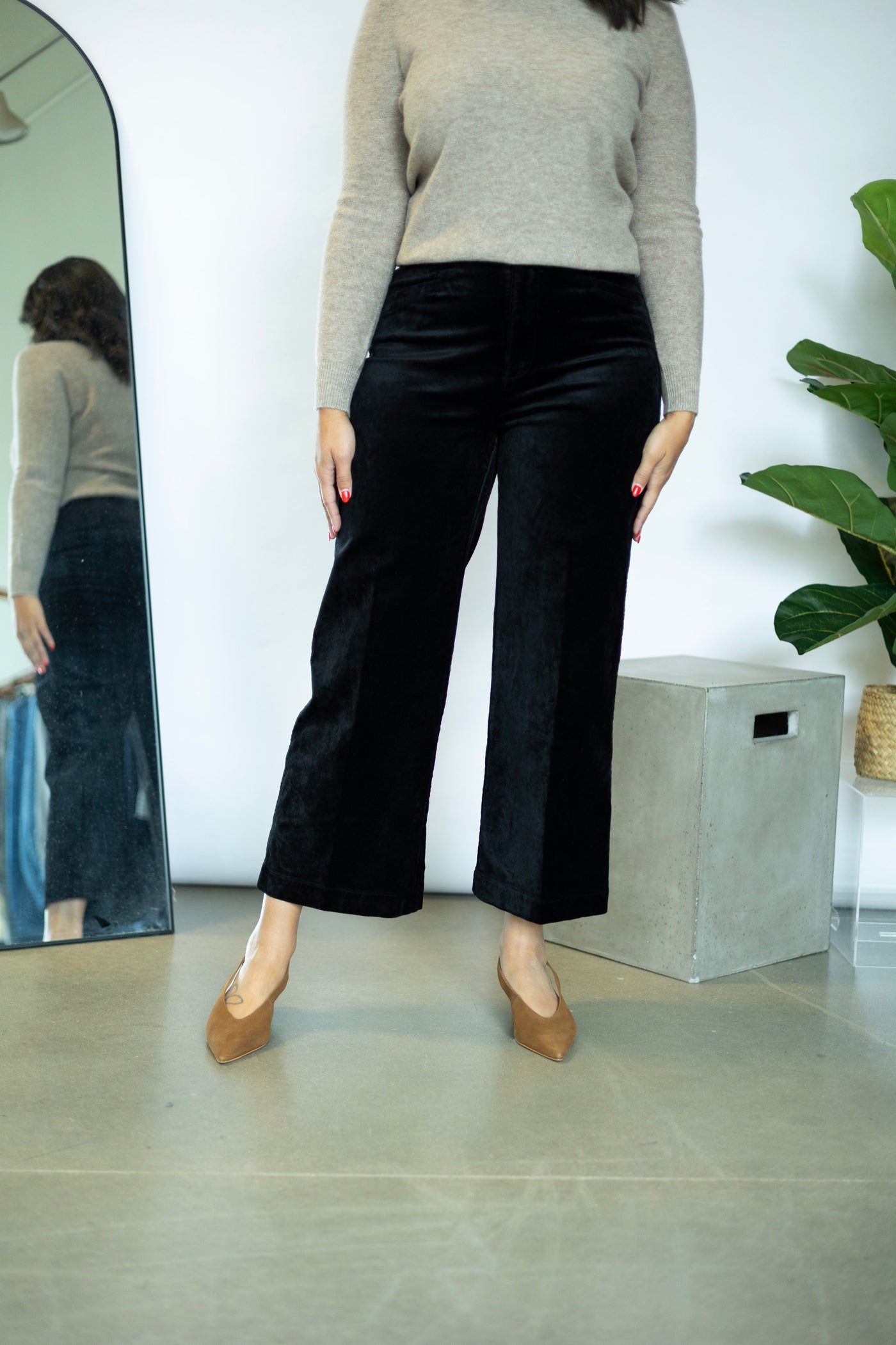Clean Front Anessa Trouser