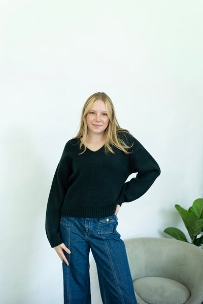 Dark turquoise sweater 