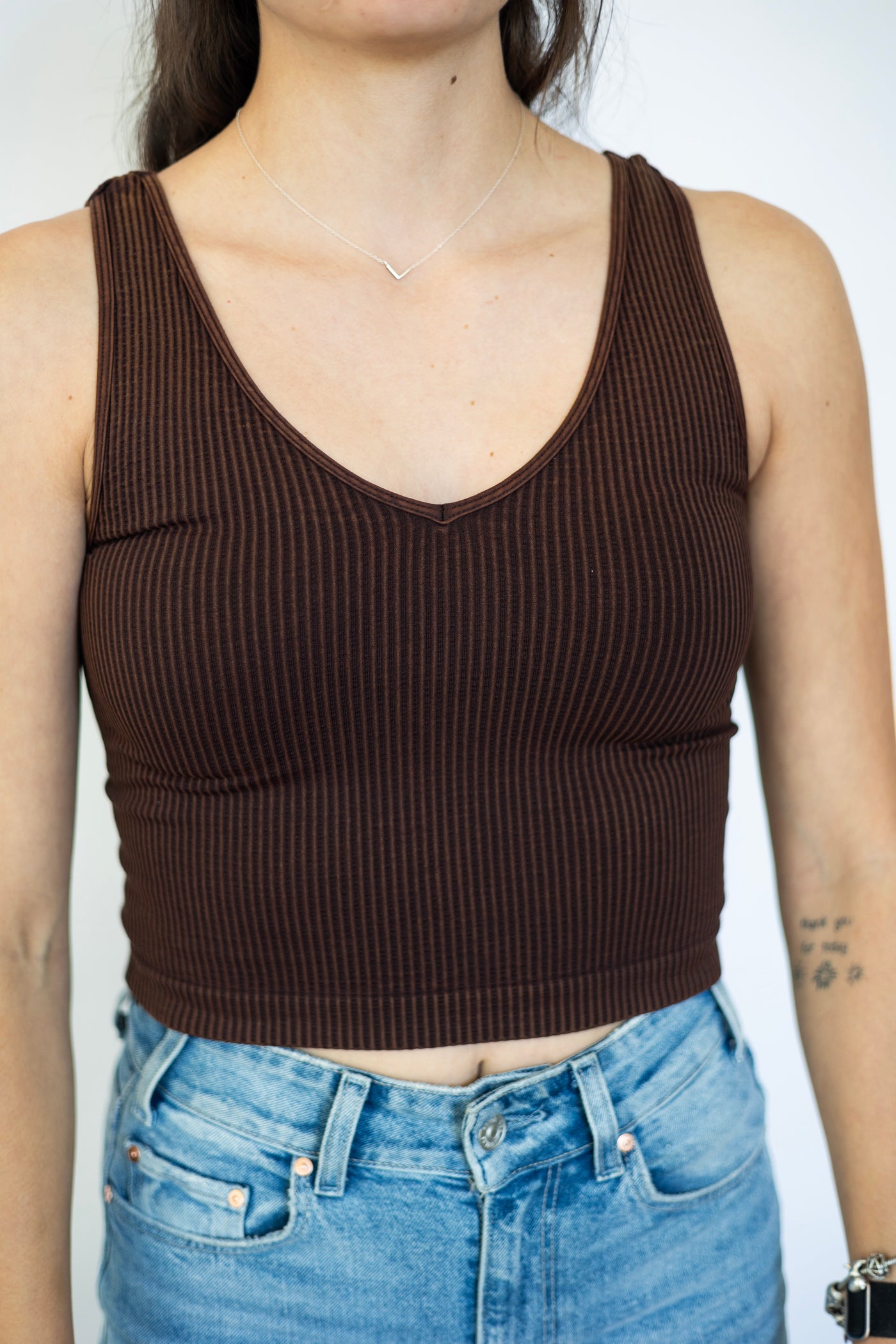 Vintage Reversible Crop Top