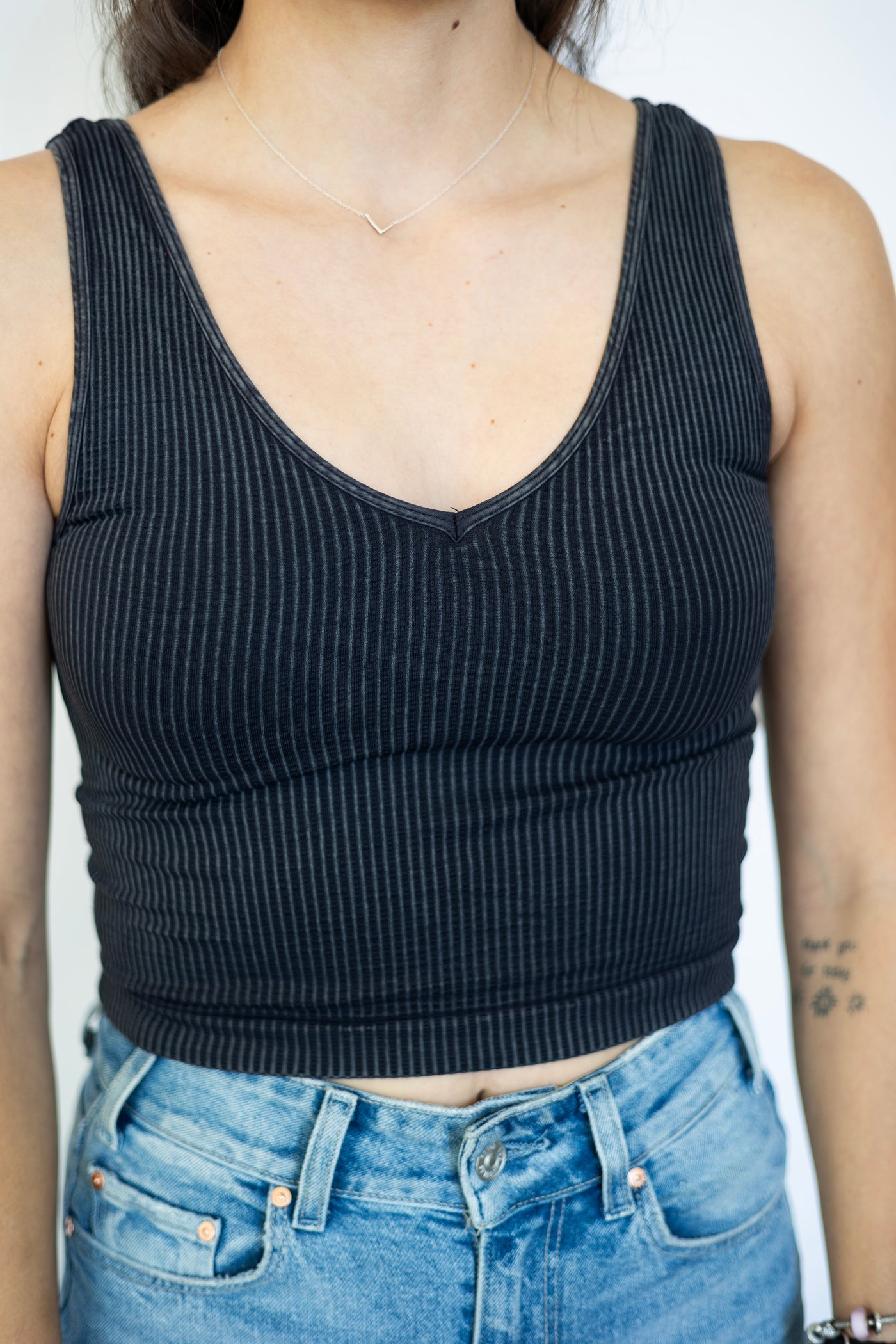 Vintage Reversible Crop Top