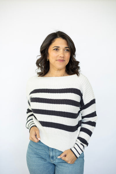 Olivia Stripe Sweater