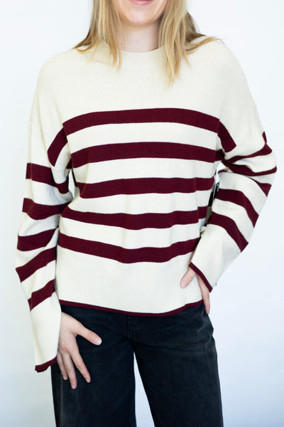 Magda Long Sleeve Crew Neck Pull