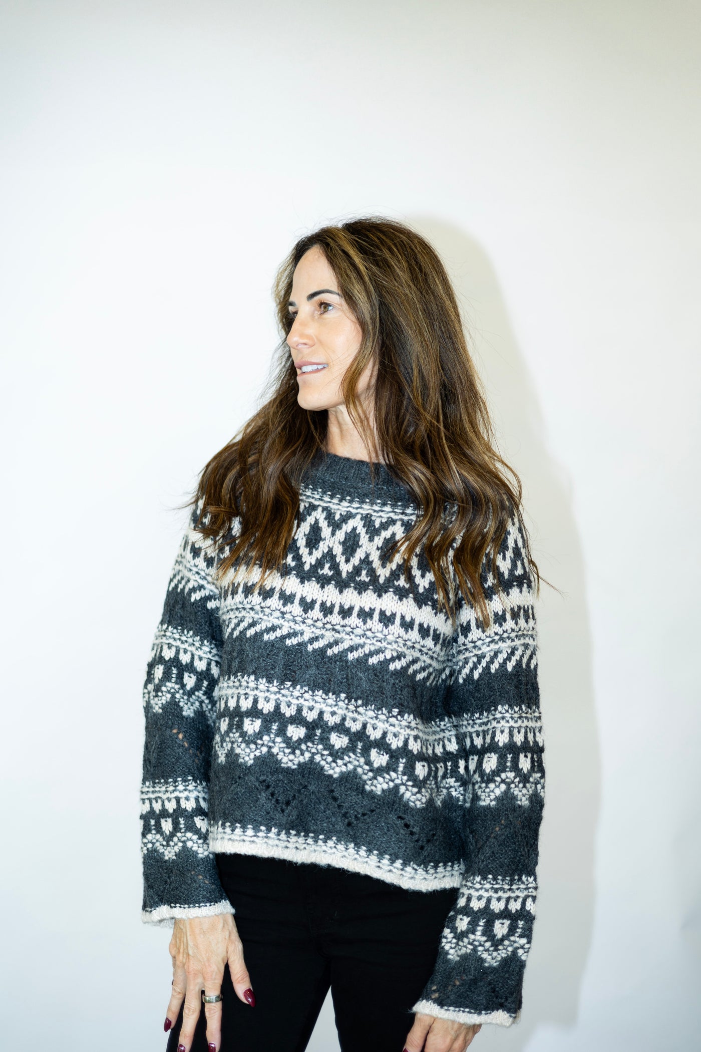 Fairisle Crew Sweater