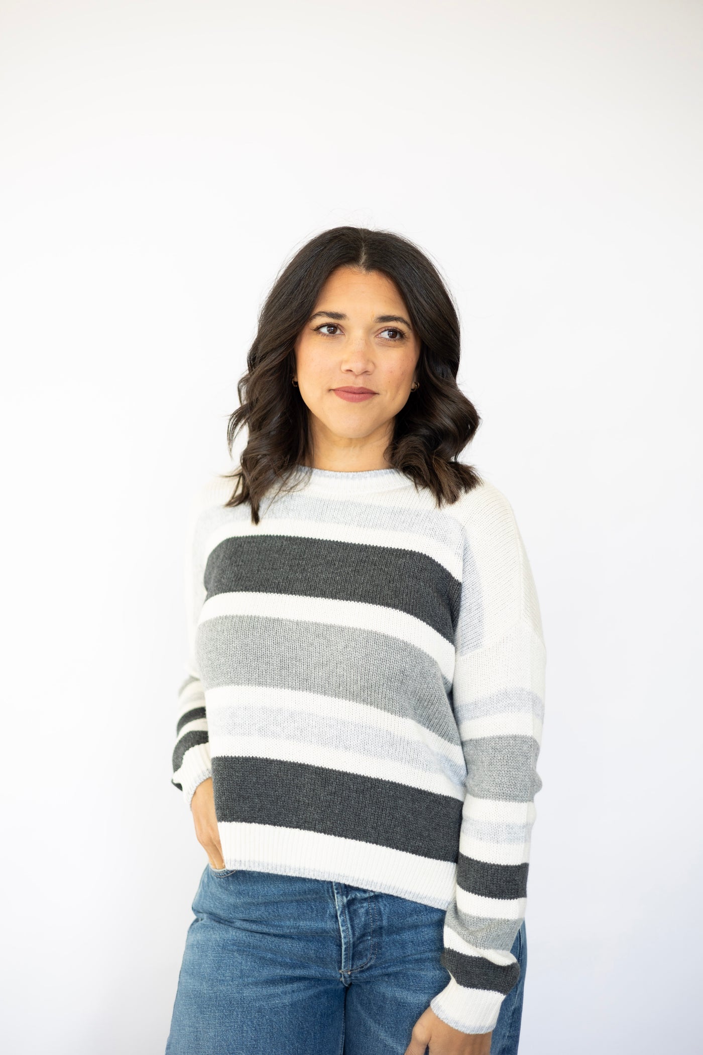 Maura Striped Sweater