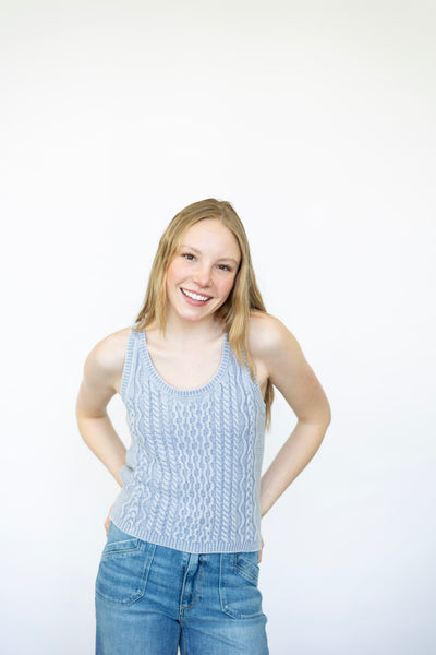 Women's knitted tank