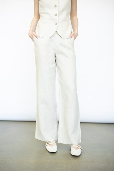 Women's linen pants set