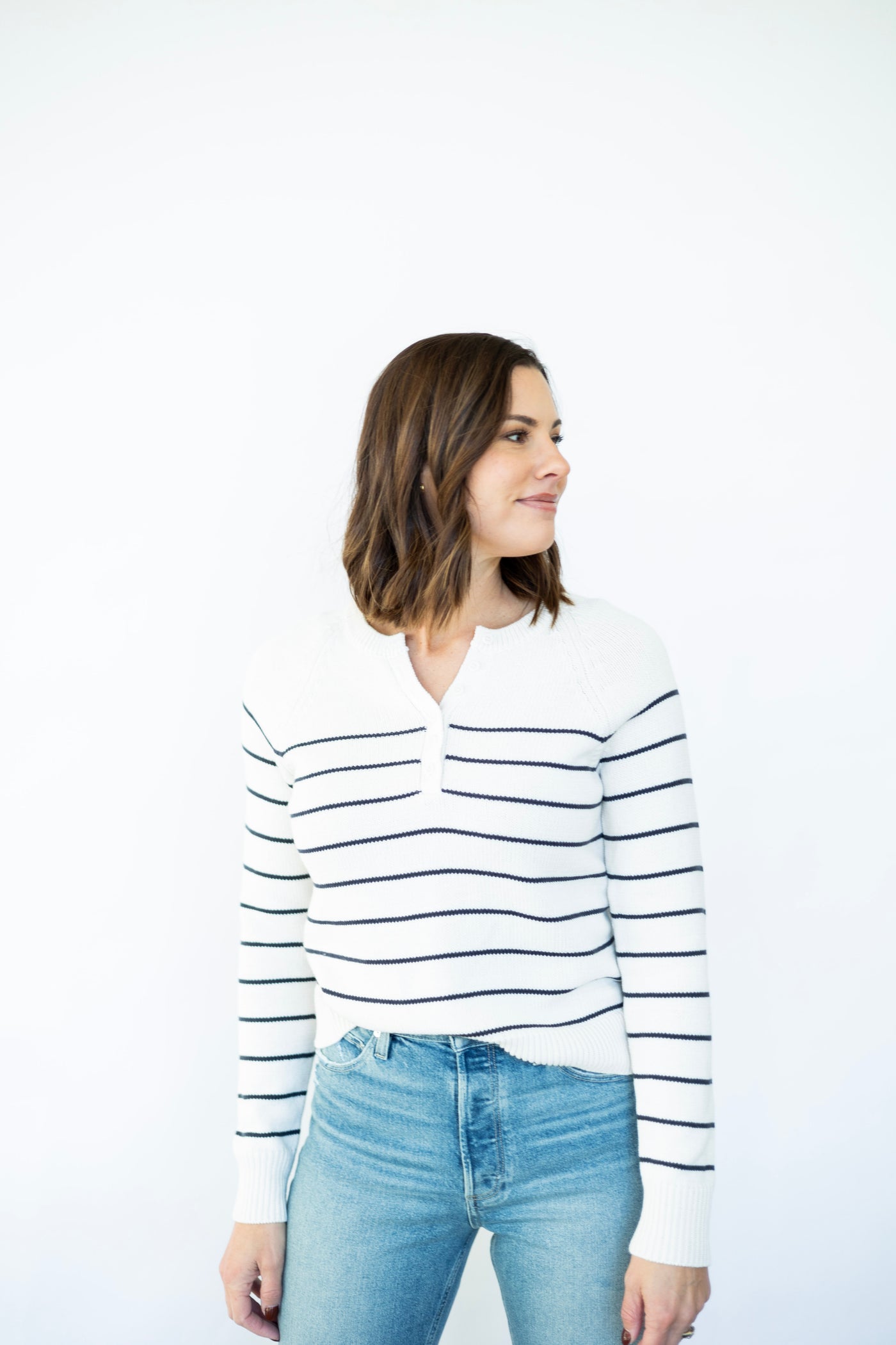 Serafina Stripe Sweater