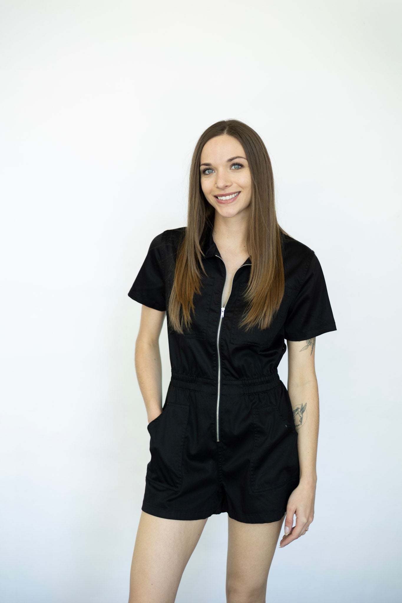 Romper S/S Collared