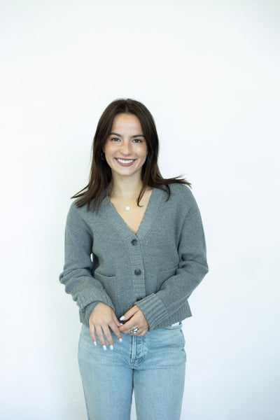 Grey everyday cardigan