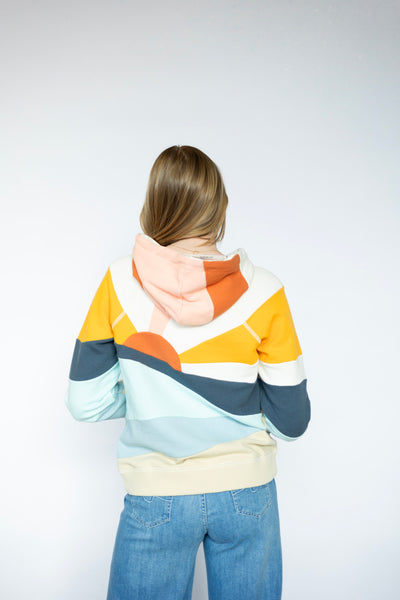 Women's colorful hoodie