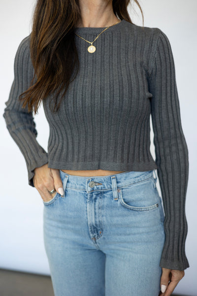 Buddleia Crop Sweater