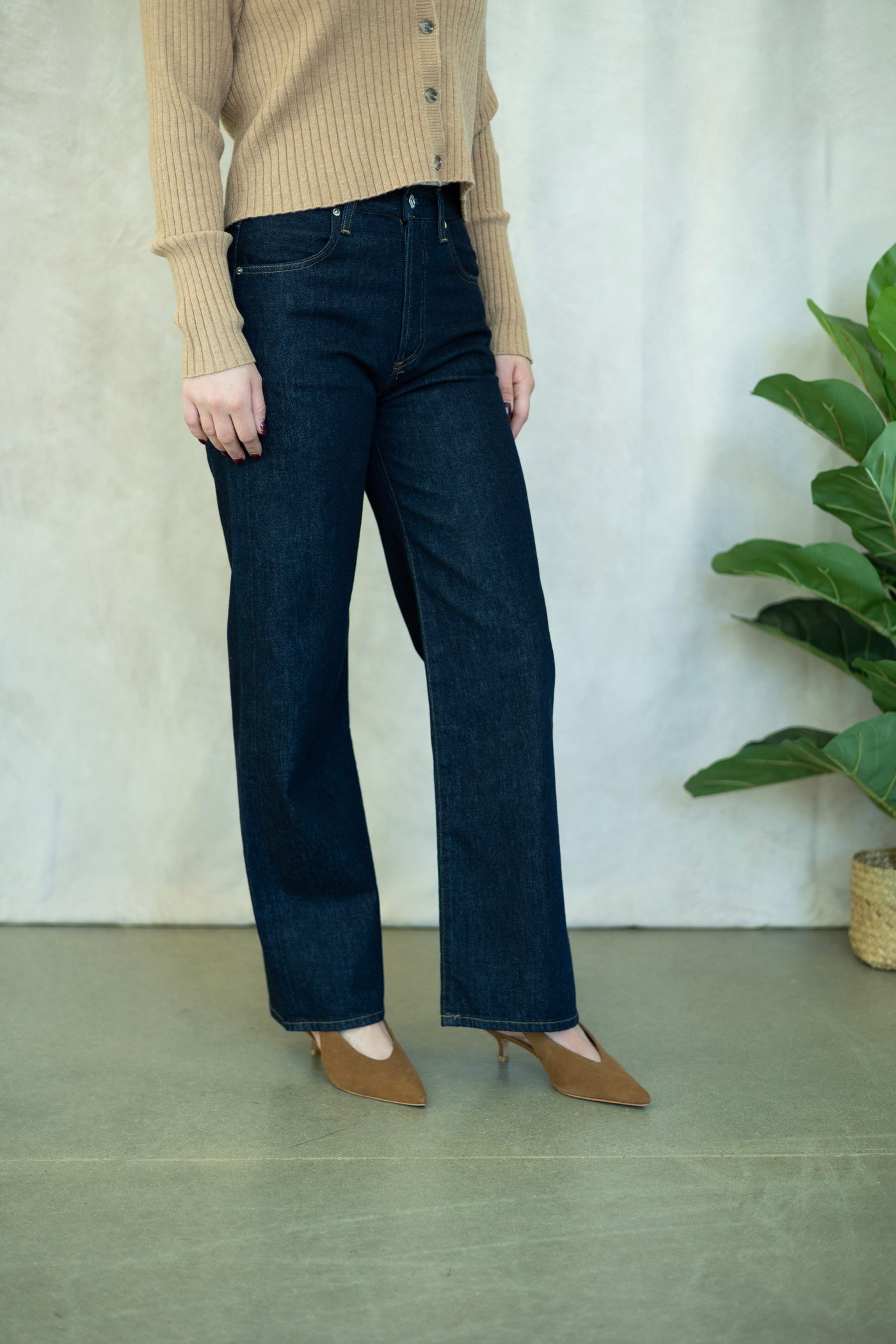 Citizens of Humanity wide leg denim