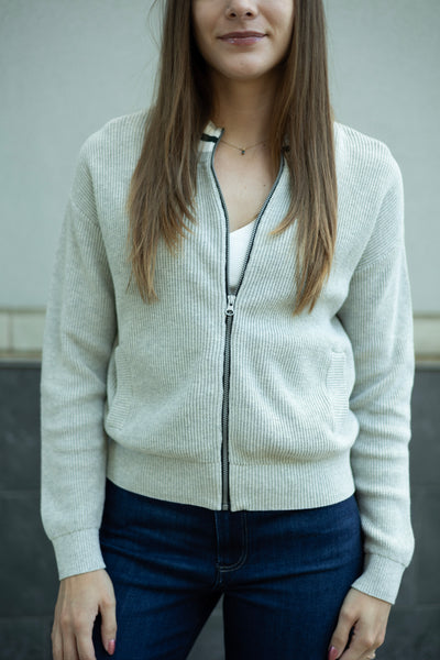 Casual fall zip up