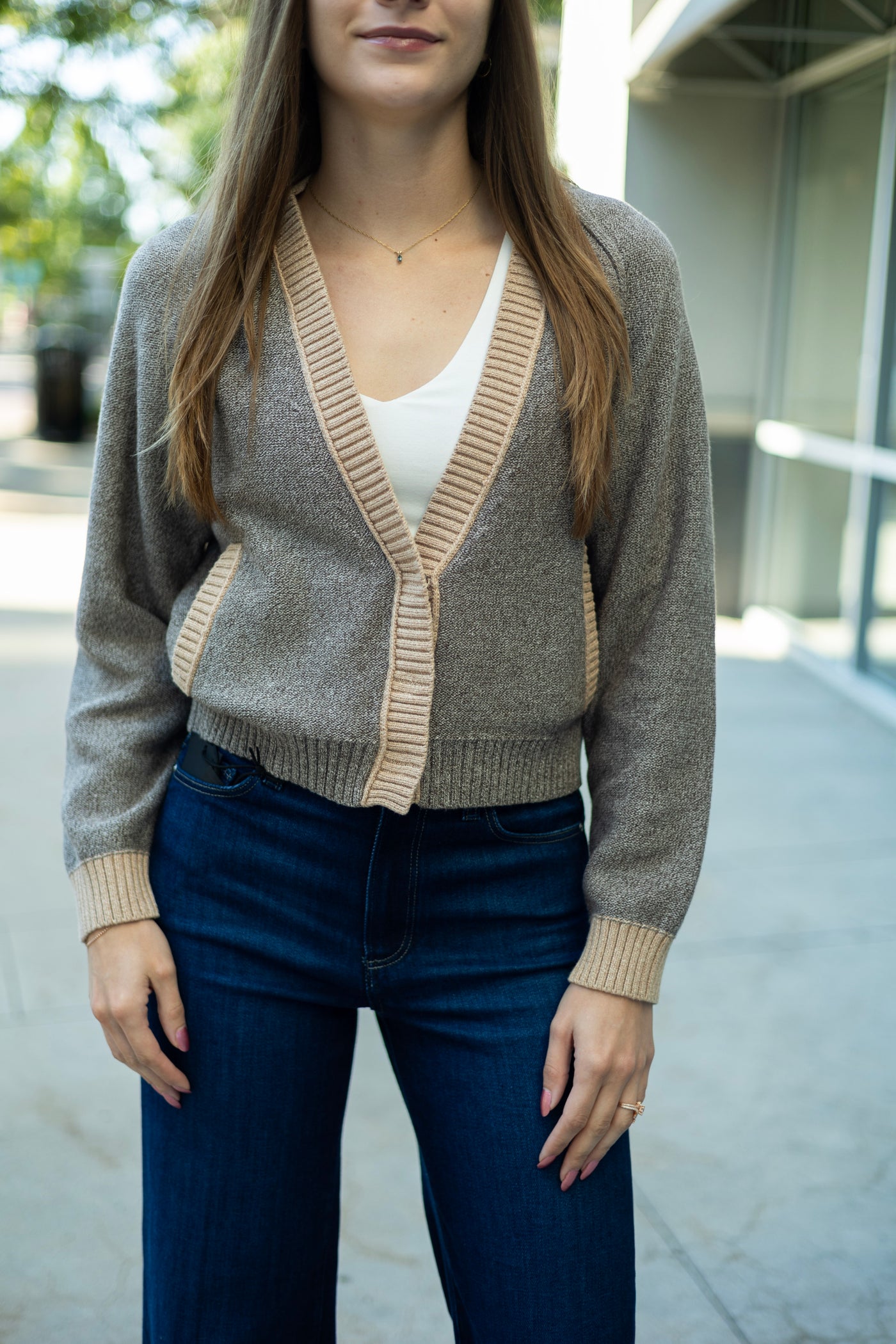 Women's fall cardigan