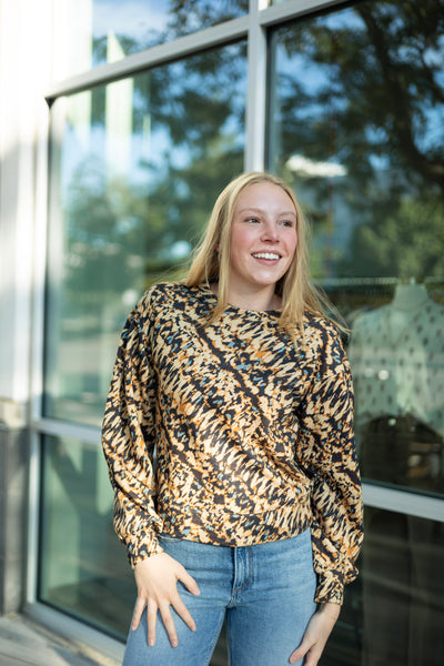 Printed Pullover