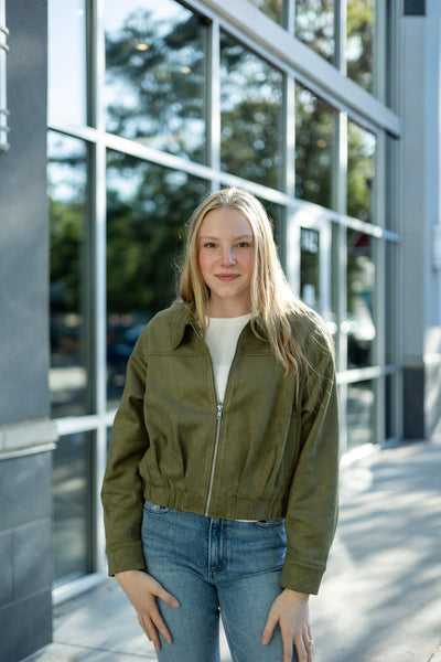 Tuscany Faux Suede Jacket