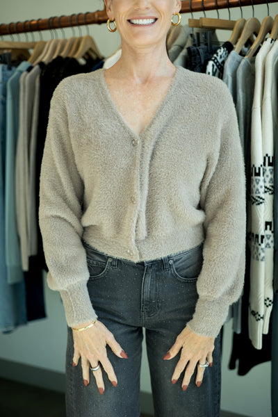 Sadira Fluffy Cardigan