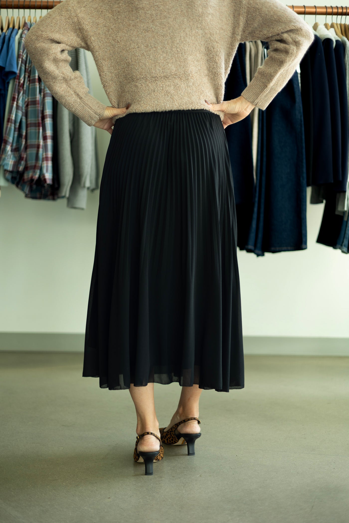 Pleated Skirt