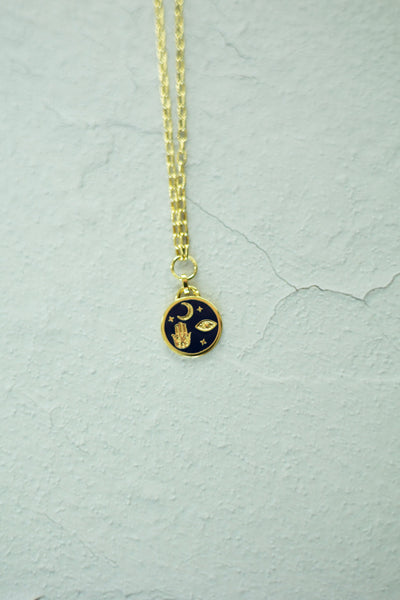 Good Vibrations Coin Necklace