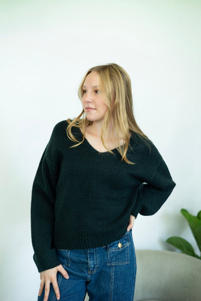 Dark turquoise sweater 