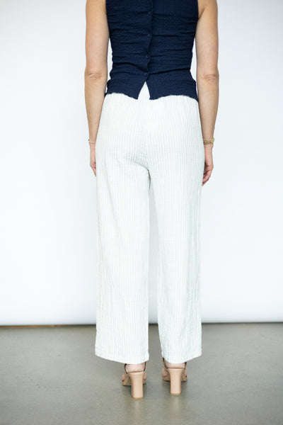 Women's striped flowy pants