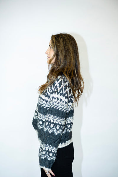 Fairisle Crew Sweater