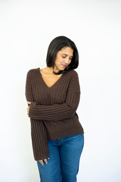 Carli V Neck Pullover