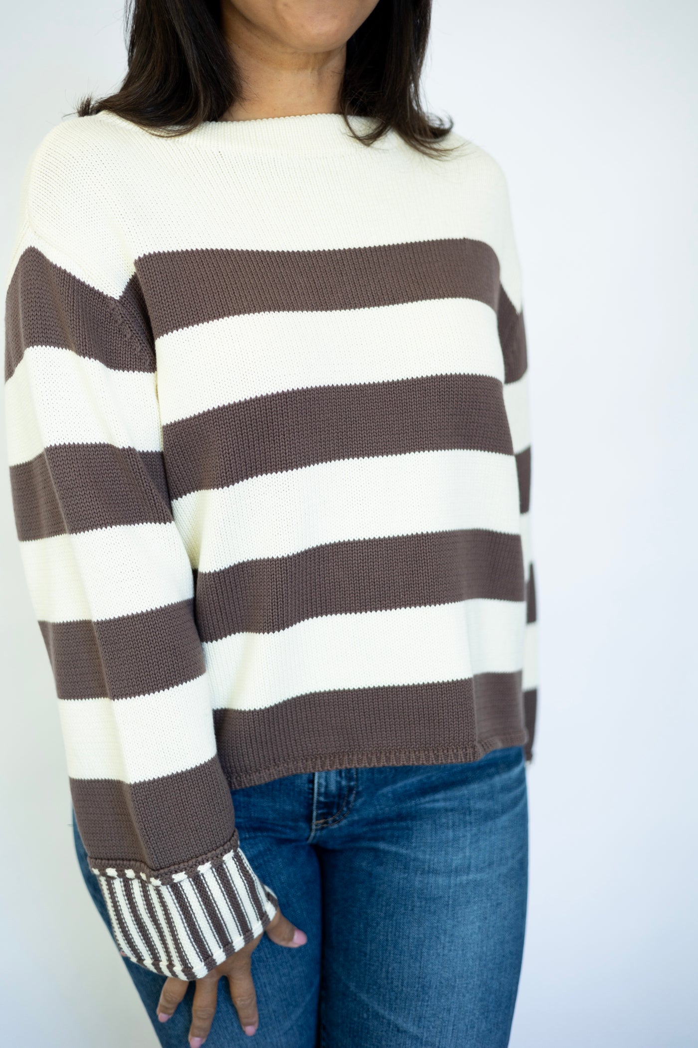 Striped Pullover Sweater