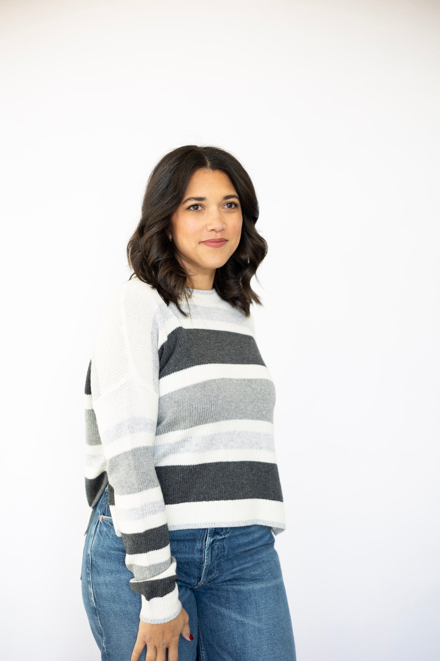 Maura Striped Sweater