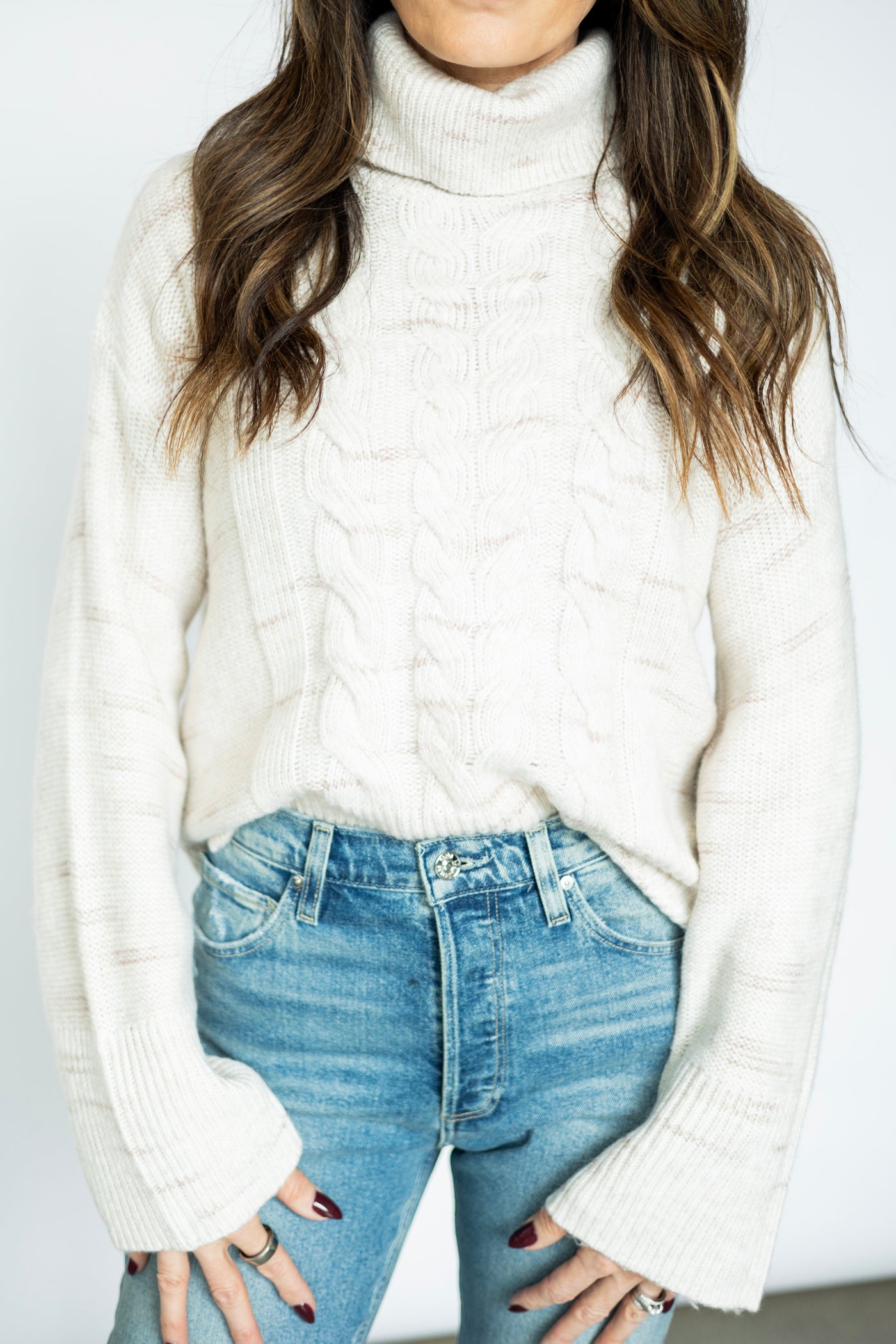 Feeling Cozy Cable Sweater