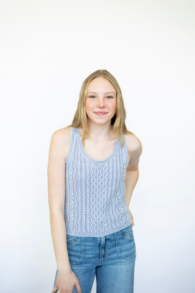 Women's knitted tank