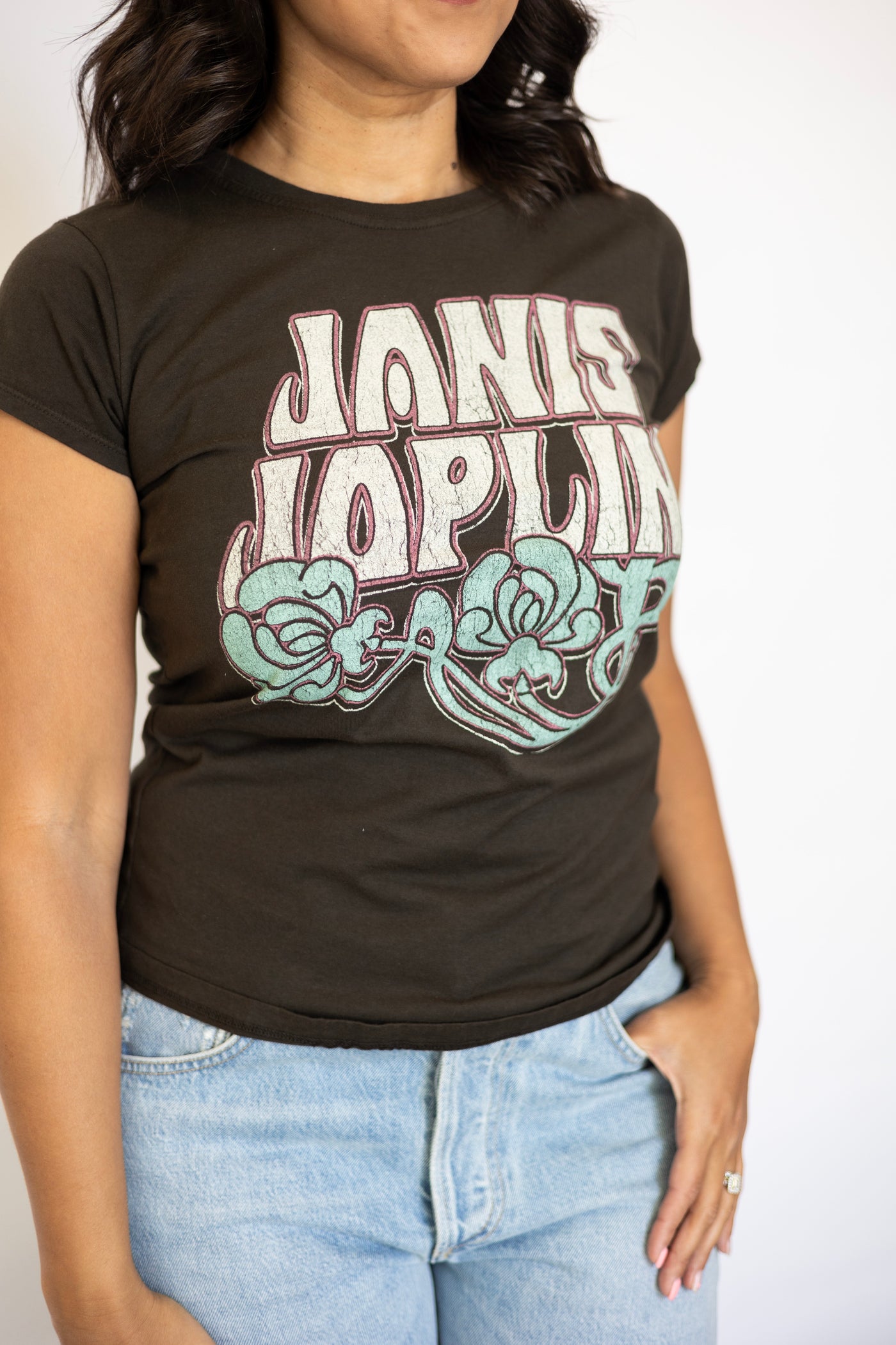 Janis Joplin Baby Tee