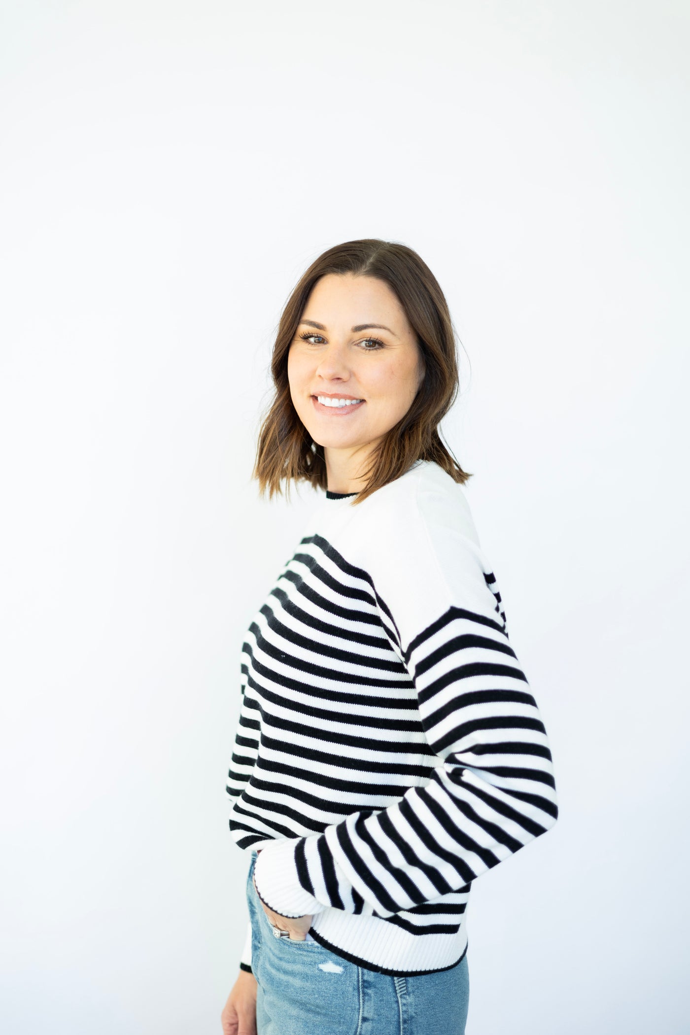 Santina Stripe Sweater