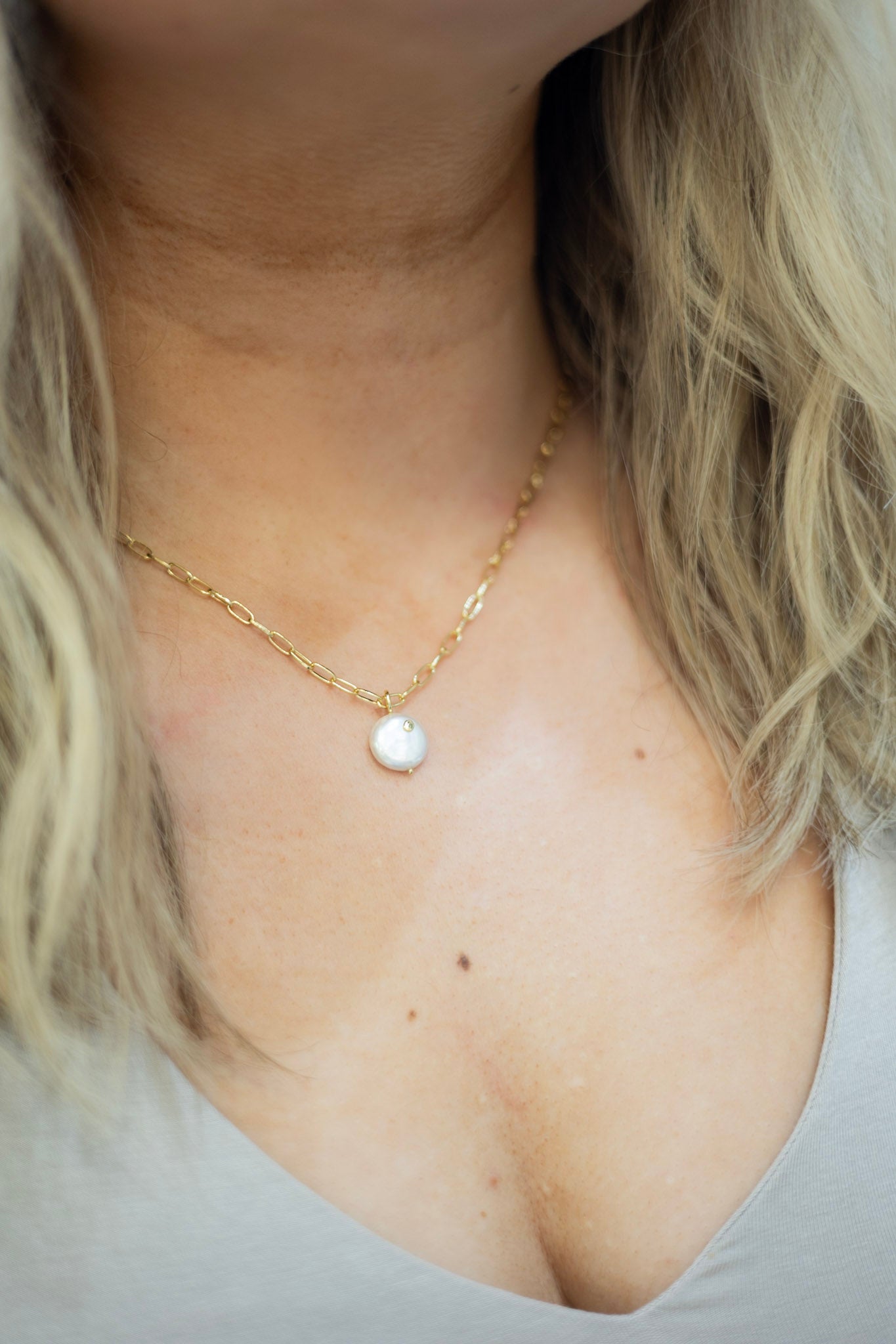 Reese Pearl Necklace