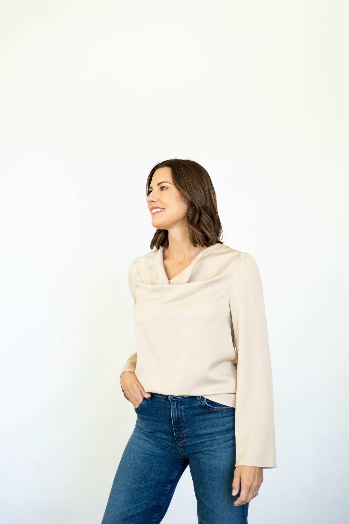 Modernity Cowl Neck Blouse