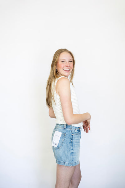 Nova Button Front Sweater Vest