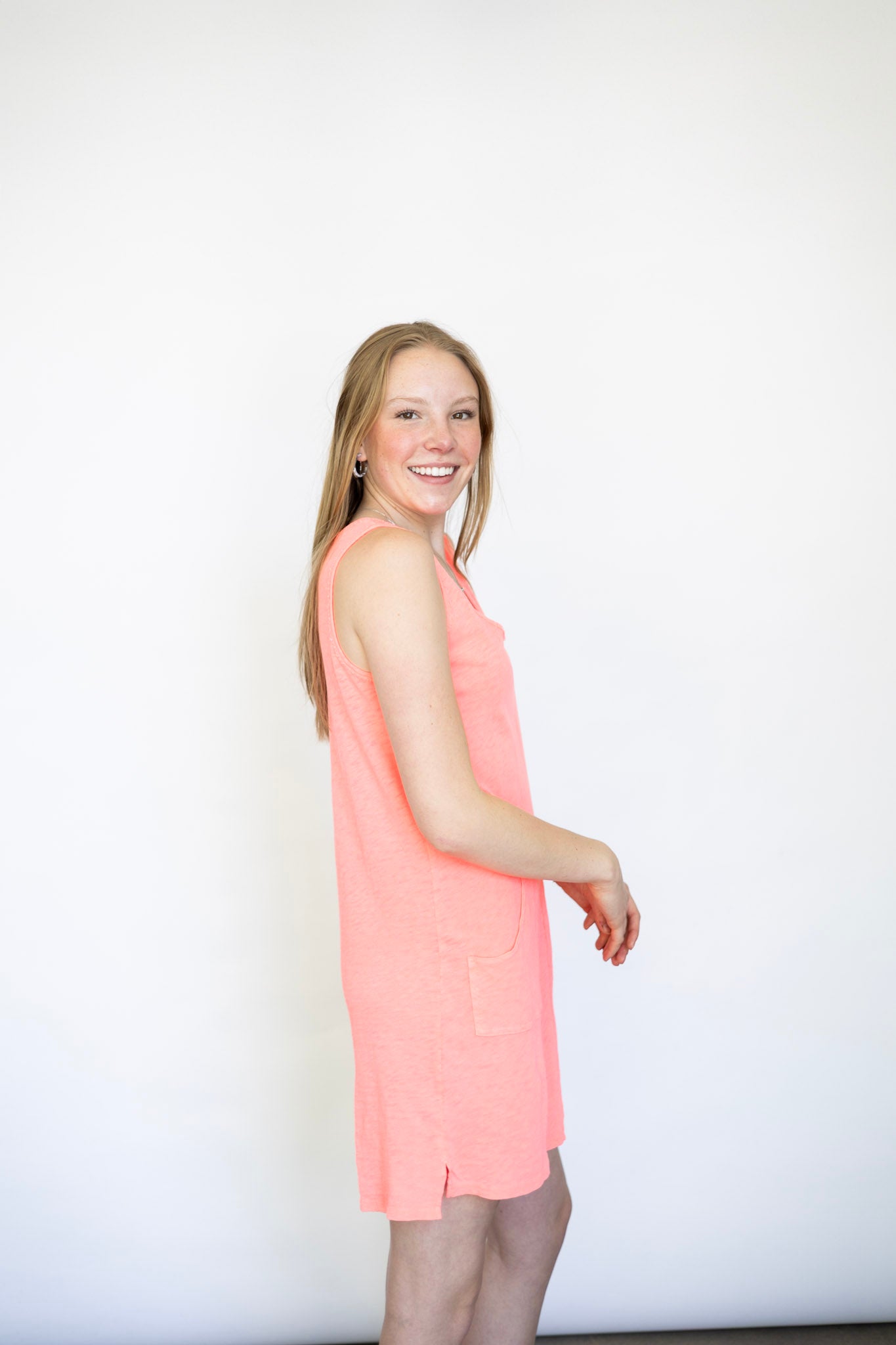 Vee Stitch Dress