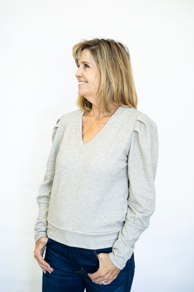 V-Neck Sweatshirt